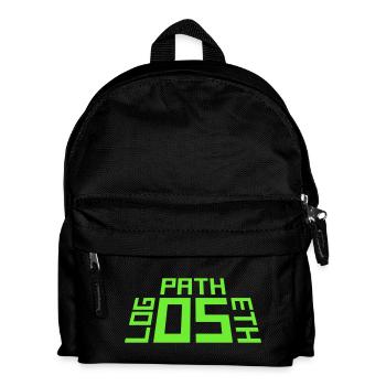Logos Ethos Pathos Rhetoric Philosophy Student - Kids' Backpack - black - Front