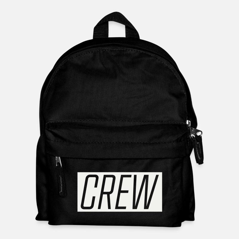 Crew  - Kinder Rucksack - Schwarz
