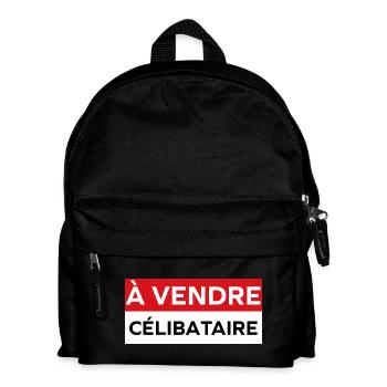 bachelor - Kids' Backpack - black - Front