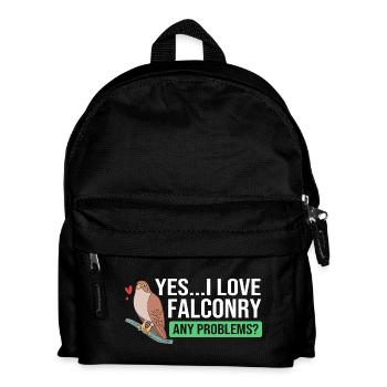 Falcon Falconry Chirp - Kids' Backpack - black - Front