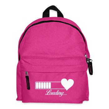 Progression du chargement cardiaque - Sac à dos Enfant - fuchsia - Devant