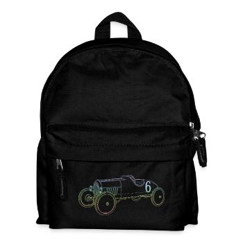 Caisse à savon - Sac à dos Enfant - noir - Devant