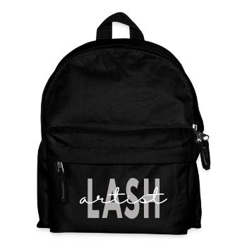Lash Artist Eyelash Tech Makeup Artist Beauty - Kids' Backpack - black - Front