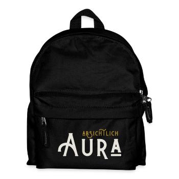 Absichtlich Aura - Kinder Rucksack - Schwarz - Vorne