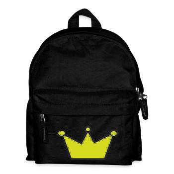 crown - Kids' Backpack - black - Front