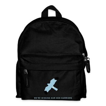 BAWC Hen Harrier Day Men's T-Shirt - Kids' Backpack - black - Front