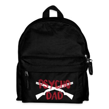 PSYCHO DAD - Kinder Rucksack - Schwarz - Vorne