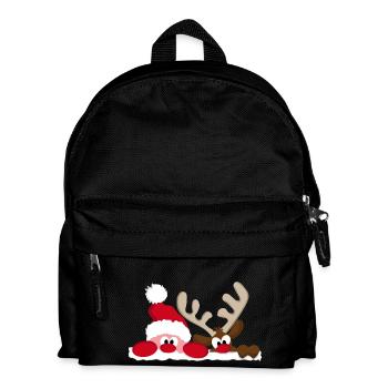 nicholas nicholas reindeer reindeer christmas christmas - Kids' Backpack - black - Front