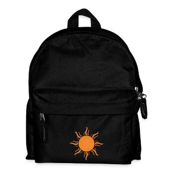 Le soleil - Sac à dos Enfant - noir - Devant