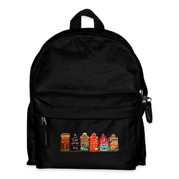 hot spot Amsterdam - Kids' Backpack - black - Front