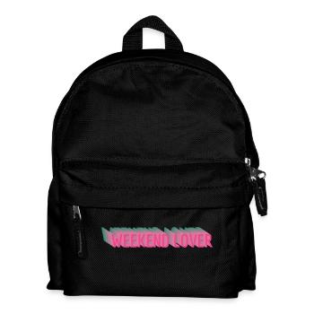 Weekend Lover - Kids' Backpack - black - Front
