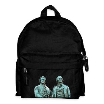 Weimar Göthe Schiller monument - Kids' Backpack - black - Front