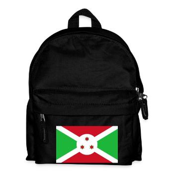 burundi - Kinder Rucksack - Schwarz - Vorne