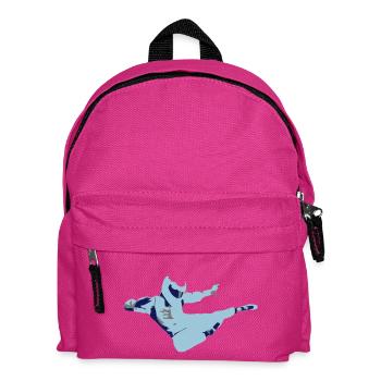 Kung Fu Stig - Kids' Backpack - fuchsia - Front