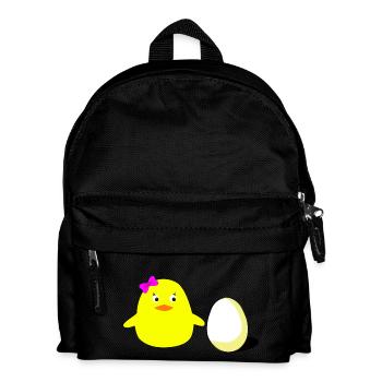 big sister chick - Kinder Rucksack - Schwarz - Vorne
