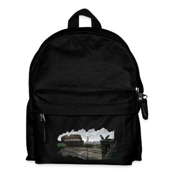 forsaken colosseo - Kinder Rucksack - Schwarz - Vorne