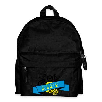 Mountain Biking - Downhill Ride Compilation - Kids' Backpack - black - Front