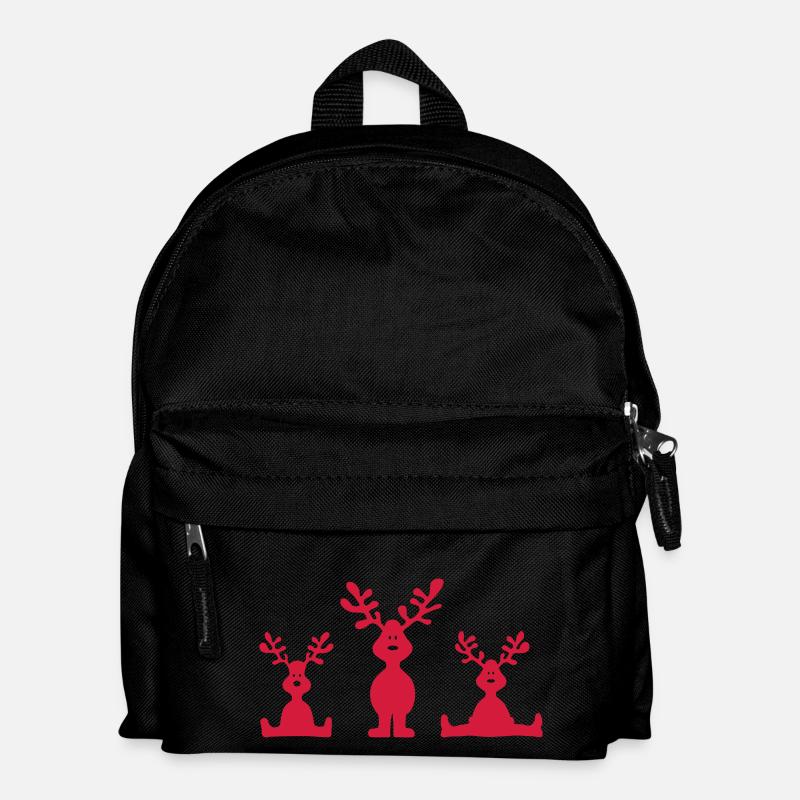 Elche - Kinder Rucksack - Schwarz