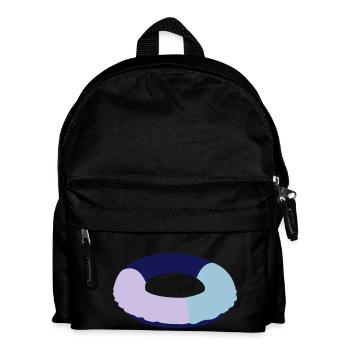schwimmring - Kinder Rucksack - Schwarz - Vorne