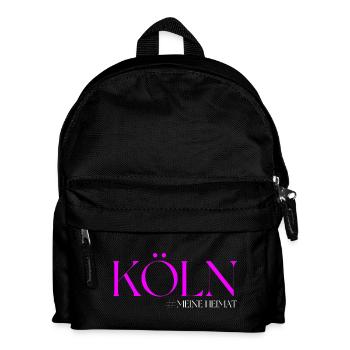 Köln meine Heimat - Kinder Rucksack - Schwarz - Vorne