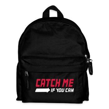 Catch me if you can - Attrape-moi - Sac à dos Enfant - noir - Devant