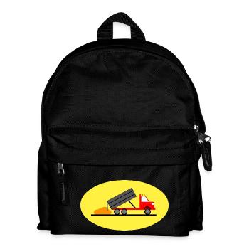Truck - Kids' Backpack - black - Front