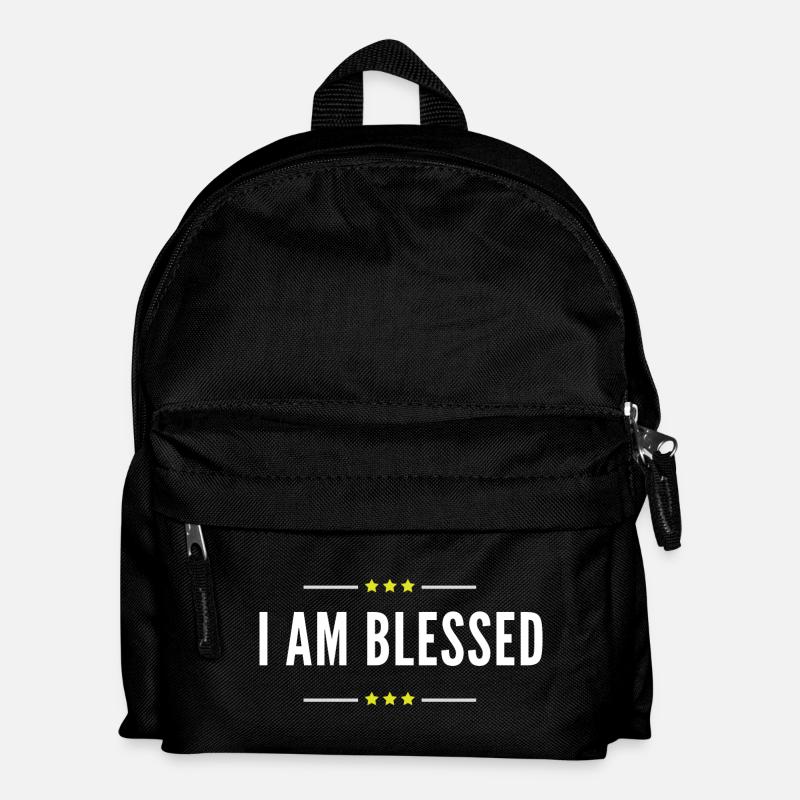 gesegnet - Kids' Backpack - black