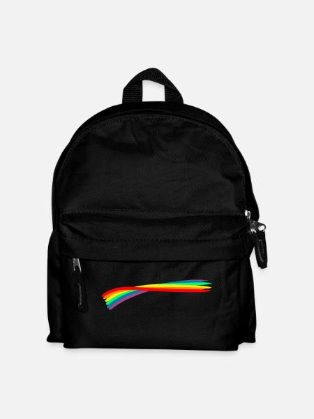 LGBTQ LGBTQ+ Pride Month Flag Design - Kinder Rucksack - Schwarz