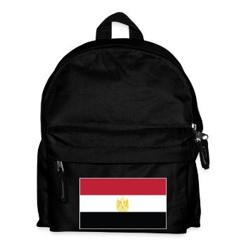 Egypt Flag - Kids' Backpack - black - Front