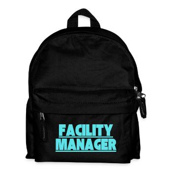 Facility Manager In-house technician Caretaker - Kids' Backpack - black - Front