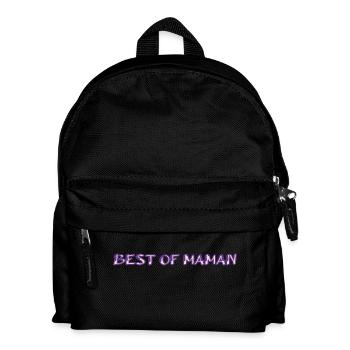 MOTHER's DAY. HAPPY MOTHER'S DAY. MOM. FEAST - Kids' Backpack - black - Front