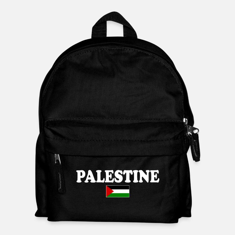 Palestina - Kinder Rucksack - Schwarz