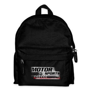 Motor Sports - Kids' Backpack - black - Front