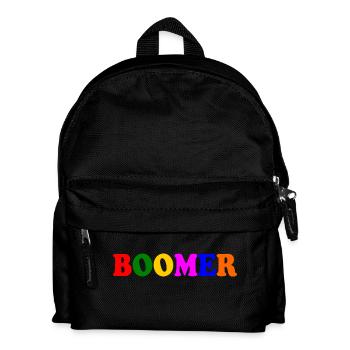 Boomer - Kinder Rucksack - Schwarz - Vorne