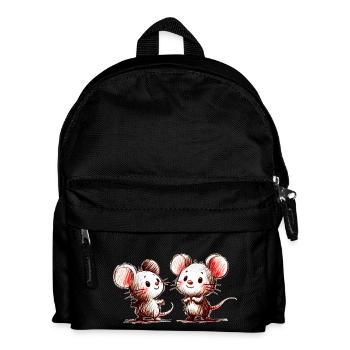Souris - Sac à dos Enfant - noir - Devant