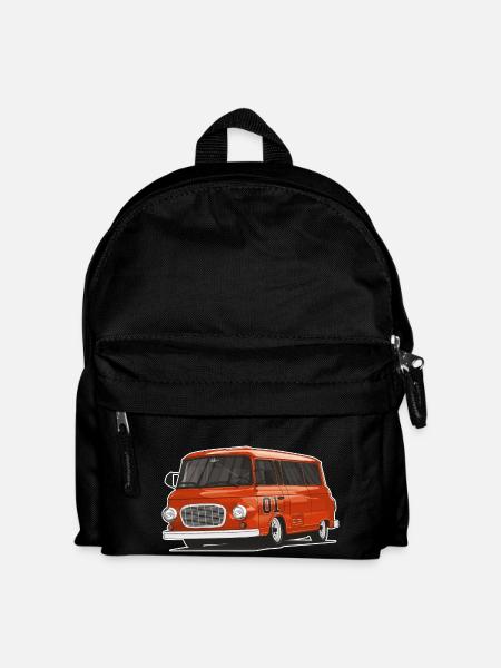 Barkas B1000 // Illustration - Kinder Rucksack - Schwarz