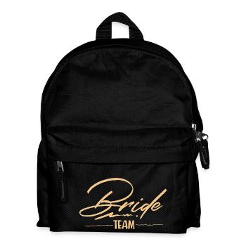 Team Bride - Kids' Backpack - black - Front