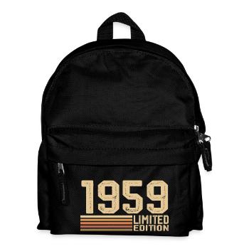 Né en 1959 anniversaire - Cadeau 1959 Vintage 1959 - Sac à dos Enfant - noir - Devant