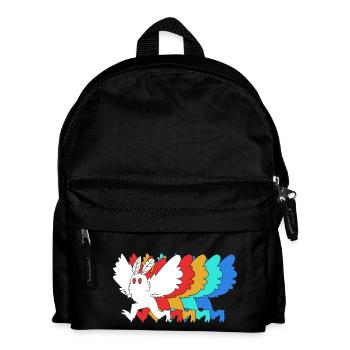 Mottenmann - Kinder Rucksack - Schwarz - Vorne
