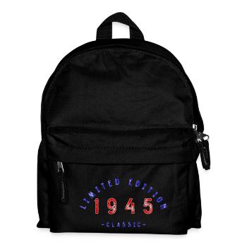 1945, Limited Edition - Kids' Backpack - black - Front