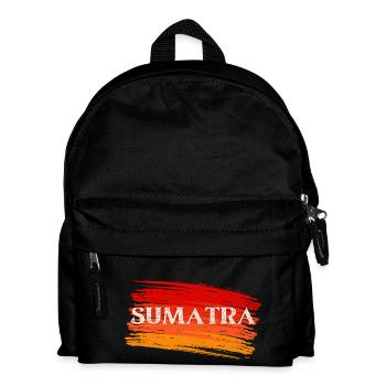 Sumatra Indonesia - Kids' Backpack - black - Front
