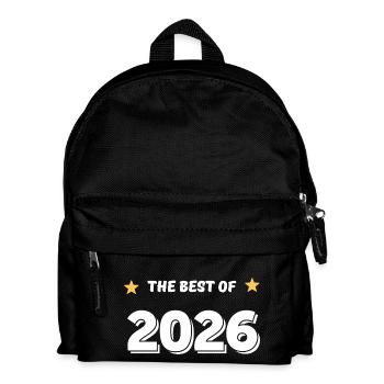 Das Beste aus 2026 - Kinder Rucksack - Schwarz - Vorne