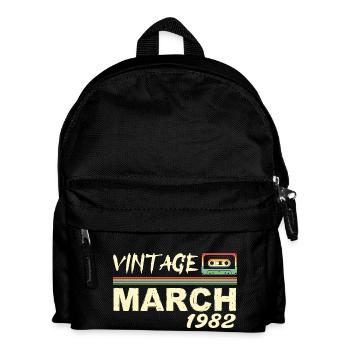 March 1982 - March 1982 - Kids' Backpack - black - Front