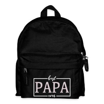 The best dad - Kids' Backpack - black - Front