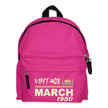 Mars 1950 - March 1950 - Kids' Backpack - fuchsia - Front