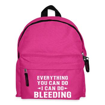 Feminism Saying Gift Vintage Emancipation - Kids' Backpack - fuchsia - Front