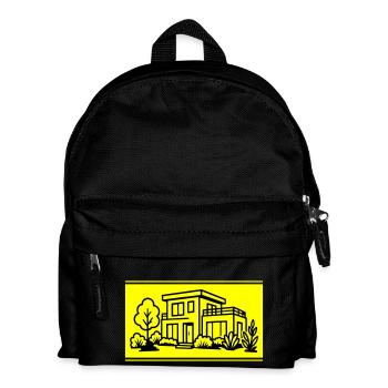 Maison Villa Propriété - Sac à dos Enfant - noir - Devant