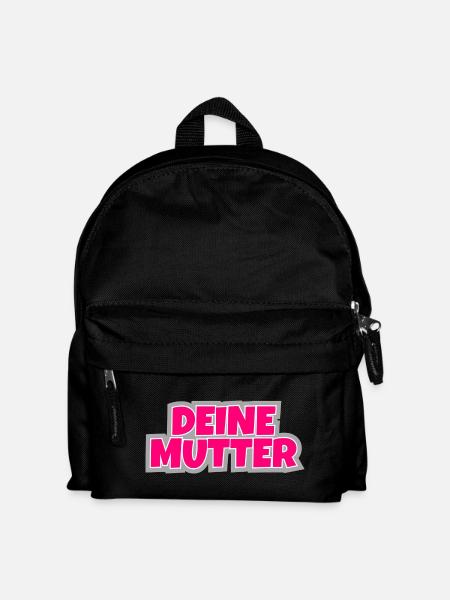 Your mother - the classic to wear. - Kids' Backpack - black