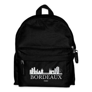 Bordeaux Skyline, Bordeaux France - Kids' Backpack - black - Front