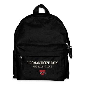 Vampiric Romantic Romance Goth Dark - Kids' Backpack - black - Front